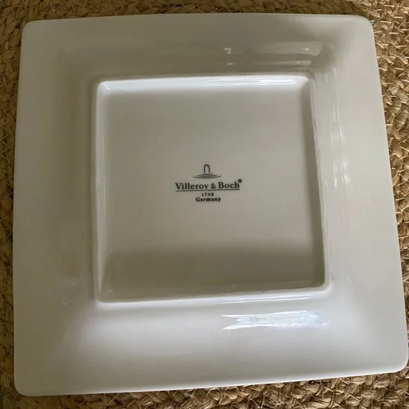 Bundle of 3 Villeroy & Boch salad plates in 3 different designs
